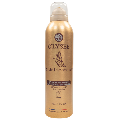 Очищуюча гель-піна для душу O'LYSEE Extra Foaming Shower Gel La délicatesse, 200 мл