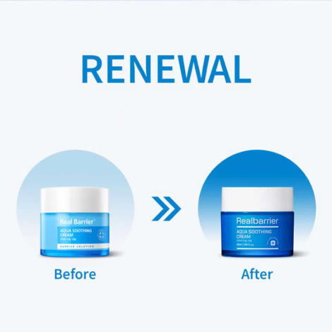 Глибоко зволожуючий крем Real Barrier Aqua Soothing Cream, 50 мл