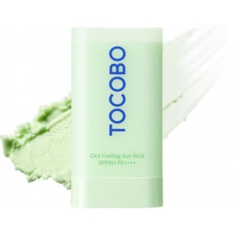 Сонцезахисний стік з охолоджувальним ефектом Tocobo Cica Cooling Sun Stick SPF50+ PA++++, 18 г