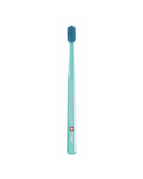 Зубна щітка Curaprox CS 3960 Super Soft, D 0,12 мм (щітка бірюзова/щетина синя)