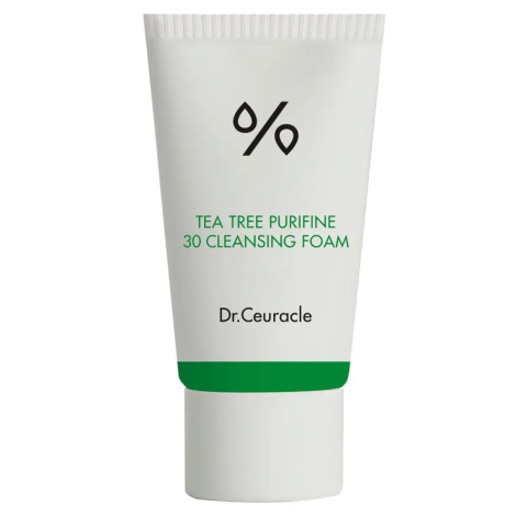Гель-пінка для вмивання з екстрактом чайного дерева Dr. Ceuracle Tea Tree Purifine 30 Cleansing Foam, 10 мл
