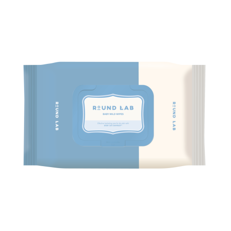 Дитячі очищувальні серветки ROUND LAB Baby Mild Wet Wipes, 20 шт