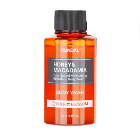 Гель для душу "Вишневий цвіт" Kundal Honey & Macadamia Body Wash Cherry Blossom, 100 мл