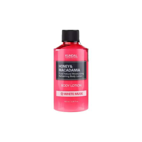 Лосьон для тела "Белый мускус" Kundal Honey & Macadamia Pure Body Lotion White Musk, 100 мл