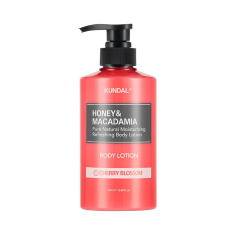 Лосьйон для тіла "Вишневий Цвіт" Kundal Honey & Macadamia Body Lotion Cherry Blossom, 500 мл