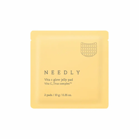 Зволожуючі тонер-педи для сяйва шкіри Needly Vita C Glow Jelly Pad 2 шт