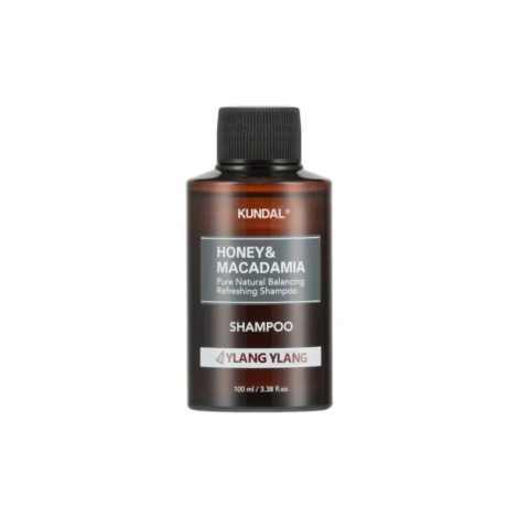 Шампунь відновлюючий "Іланг-Іланг" Kundal Honey & Macadamia Shampoo Ylang Ylang, 100 мл
