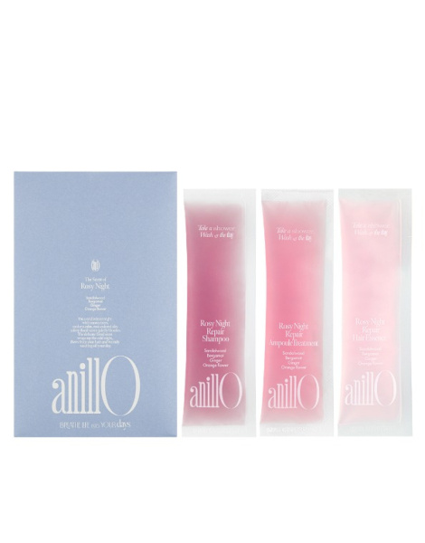 Тестери засобів ANILLO Rosy Night Repair Kit 3*5мл