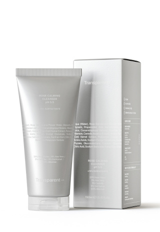 Засіб для очищення чутливої шкіри Transparent-Lab Rose Calming Cleanser pH 5.5, 150 мл