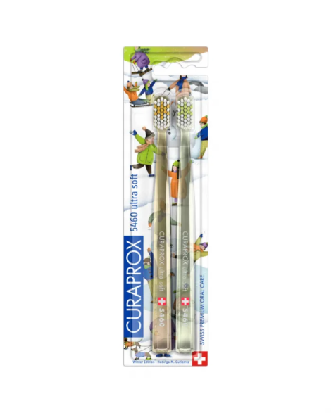 Набір зубних щіток Curaprox CS 5460 WINTER EDITION 2024, 2 PCS