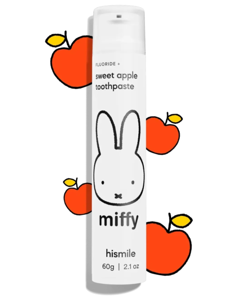 Зубна паста зі смаком солодкого яблука Hismile Miffy Toothpaste, 60 г